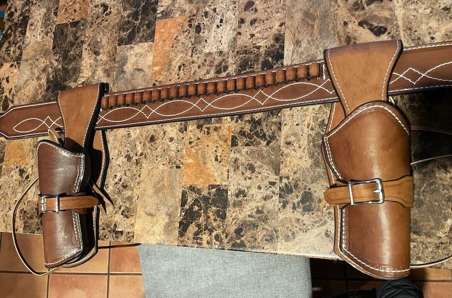 (image for) Man with No Name Spaghetti Western Gun Belt & Holster