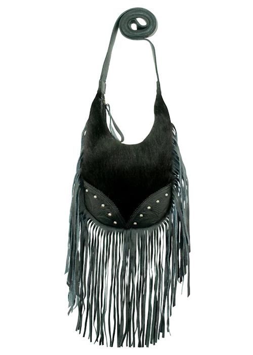 (image for) Fringed Cowgirl Hobo Crossbody