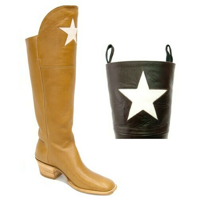 (image for) Texas Star Cavalry Boots Civil War