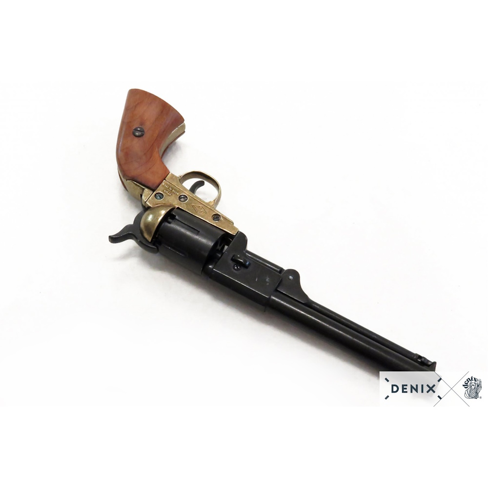 (image for) 1860 Confederate Army Pistol Black with Brass Frame