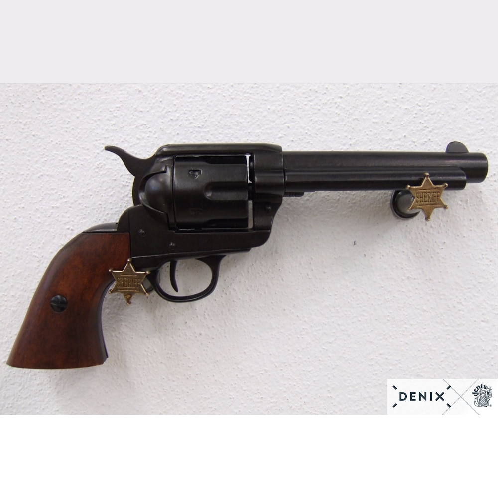 (image for) 1873 Peacemaker 5 1/2 SAA Revolver Black (Blued)