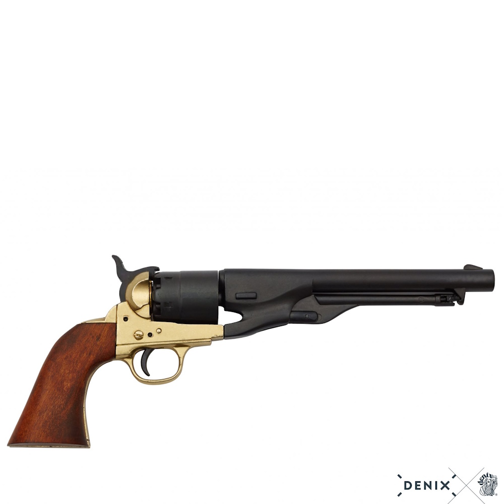 (image for) Model 1860 Civil War Brass Finish Revolver