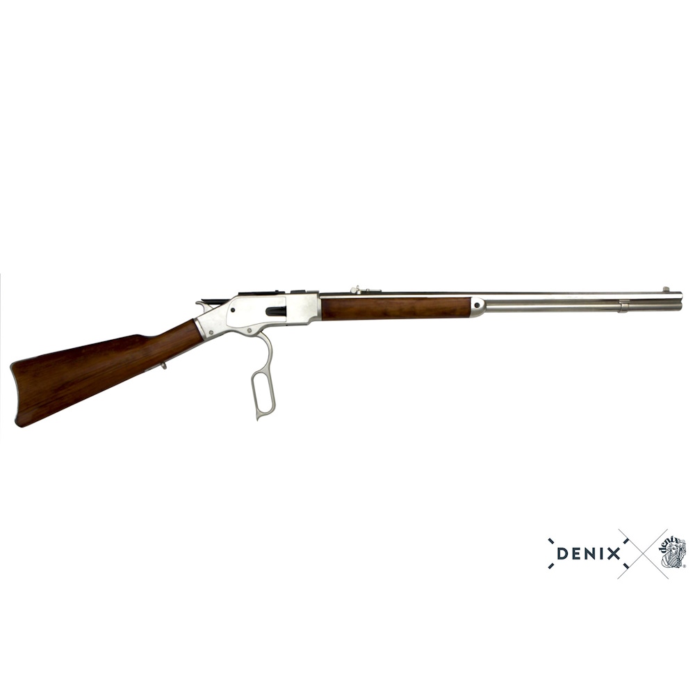 (image for) 1873 Lever Action Rifle Polished Nickel