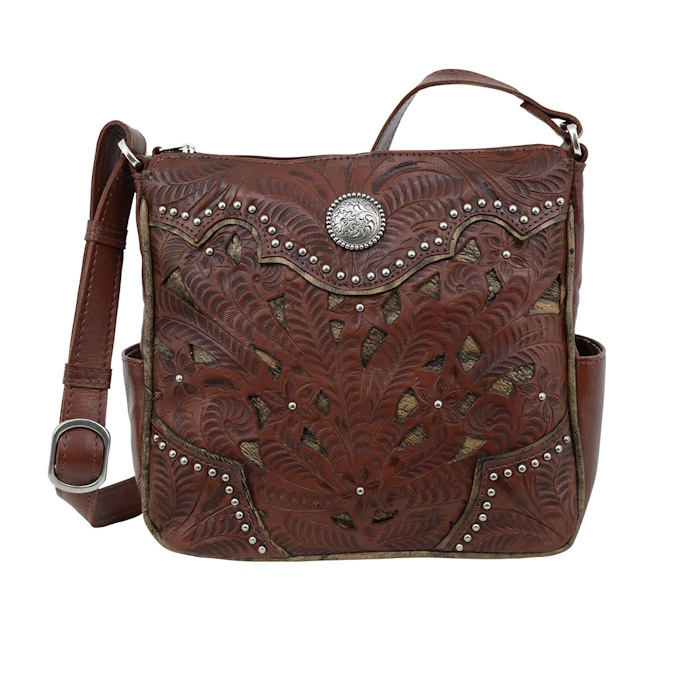 (image for) Inlay Eagle Zip-Top All Access Crossbody