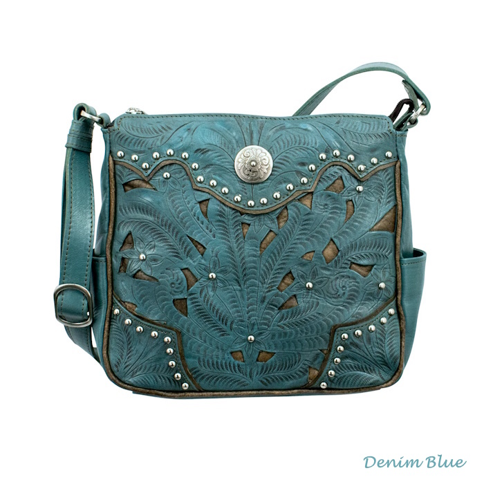 (image for) Inlay Eagle Zip-Top All Access Crossbody