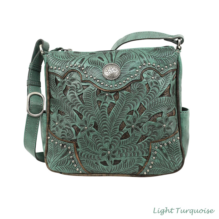 (image for) Inlay Eagle Zip-Top All Access Crossbody