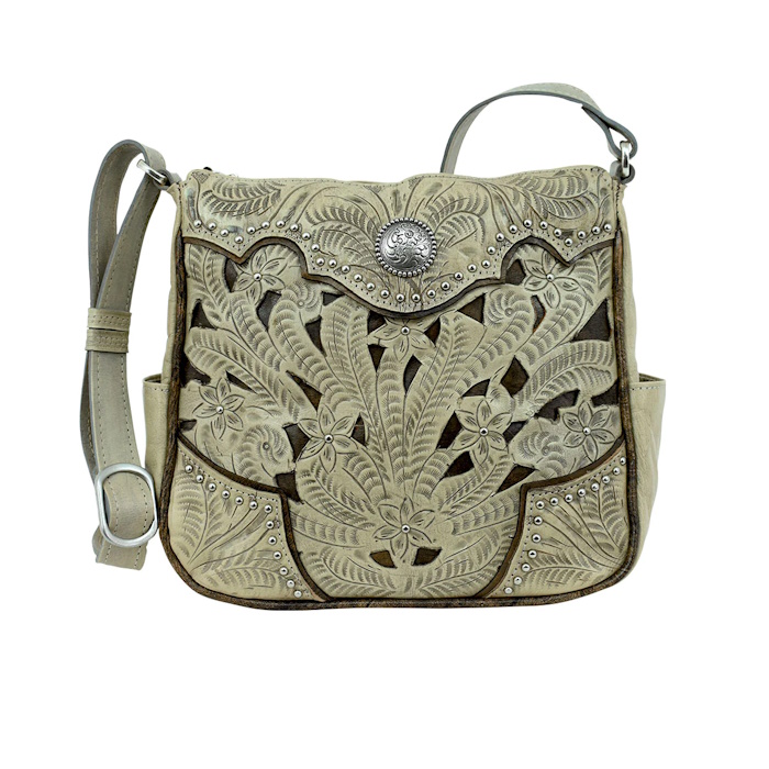 (image for) Inlay Eagle Zip-Top All Access Crossbody