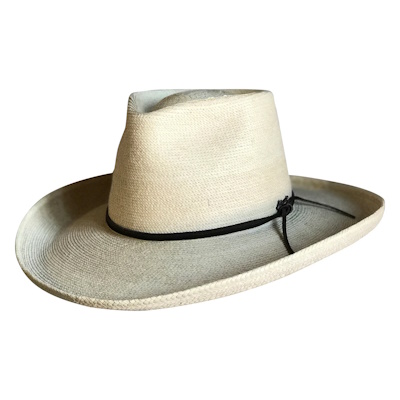 (image for) Fine Palm Leaf Straw Aussie Style Hat