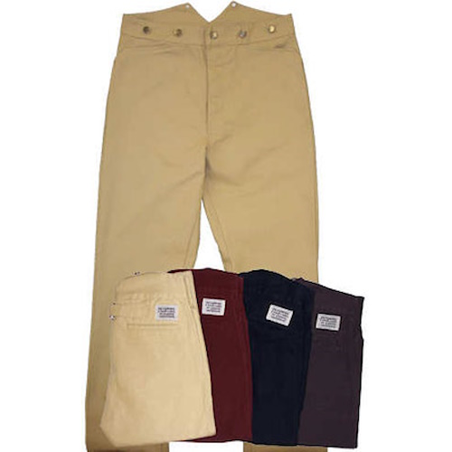 (image for) Heavy Cotton Canvas Ranchwear Dungaree Trousers