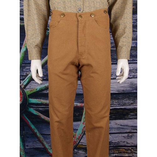 (image for) Heavy Cotton Ranchwear Cowboy Dungaree Trousers