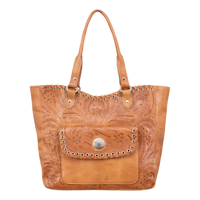 (image for) Harvest Moon Large Zip-Top Tote w/ Conceal Carry Pocket