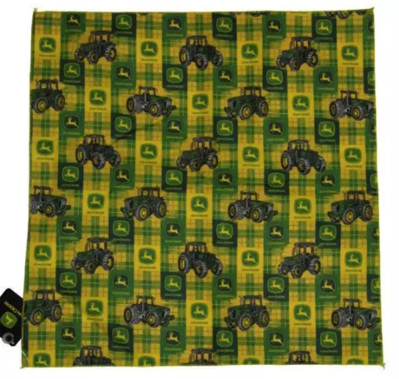 (image for) Bandanna John Deere 22" x 22"