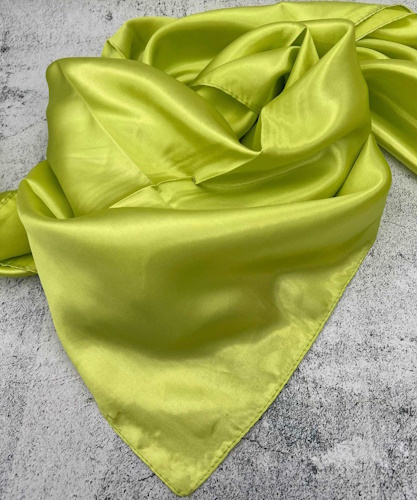 (image for) Lime Green Wild Rag Scarf