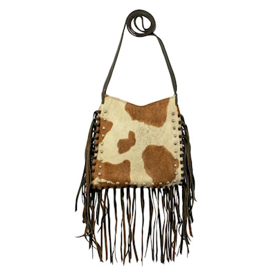 (image for) Fringed Cowgirl Messenger Crossbody