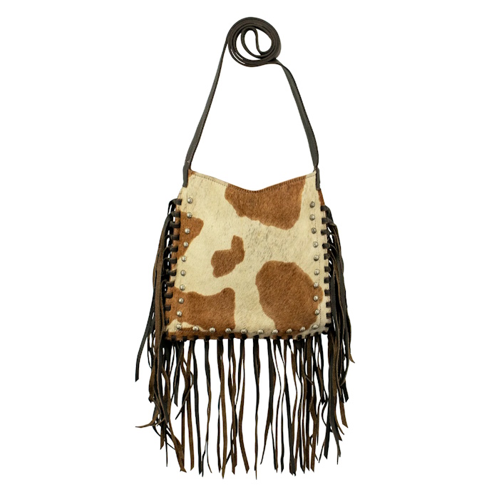 (image for) Fringed Cowgirl Messenger Crossbody