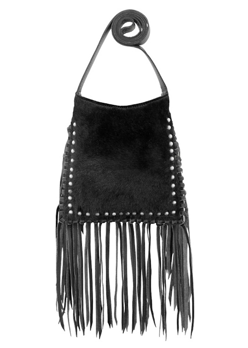 (image for) Fringed Cowgirl Messenger Crossbody