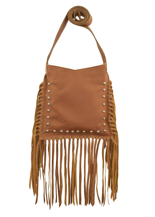 (image for) Fringed Cowgirl Messenger Crossbody