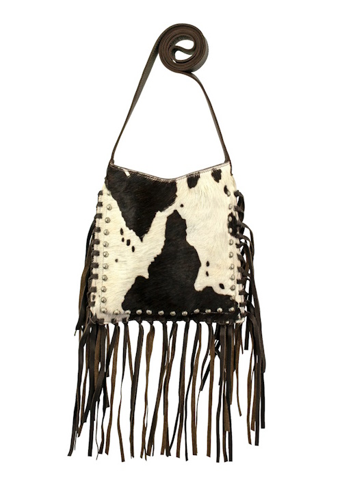 (image for) Fringed Cowgirl Messenger Crossbody