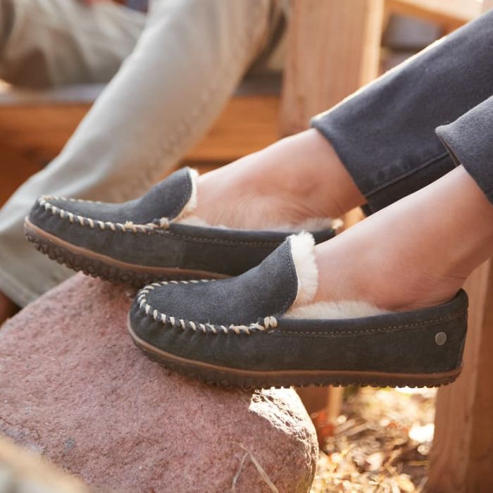 (image for) Sheepskin Terese Slip On Loafer Slipper