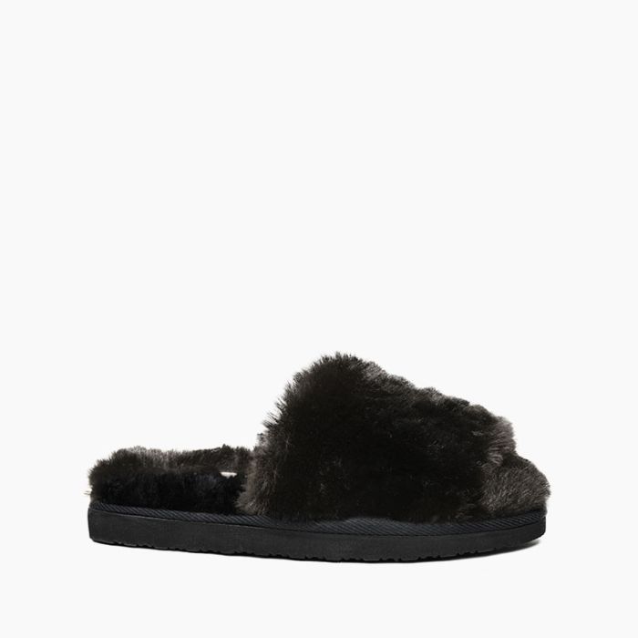 (image for) Eileen Slide Slipper Black