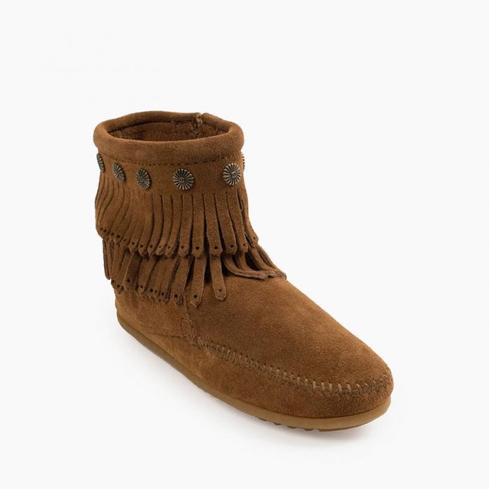 (image for) Double Fringe Side Zip Boot