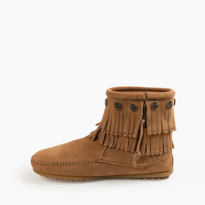 (image for) Double Fringe Side Zip Boot