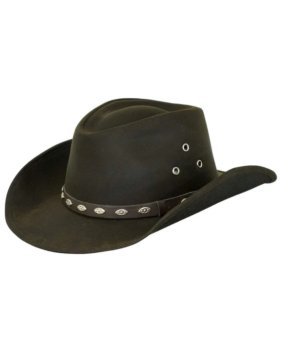 (image for) Badlands Oilskin Western Hat