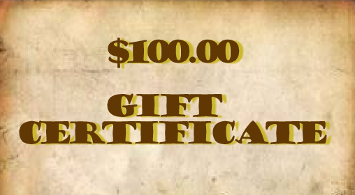 (image for) $100.00 Gift Certificate