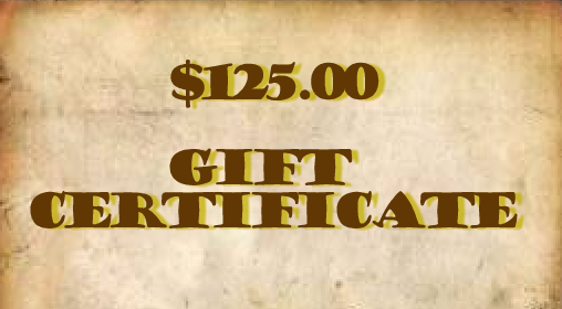 (image for) $125.00 Gift Certificate