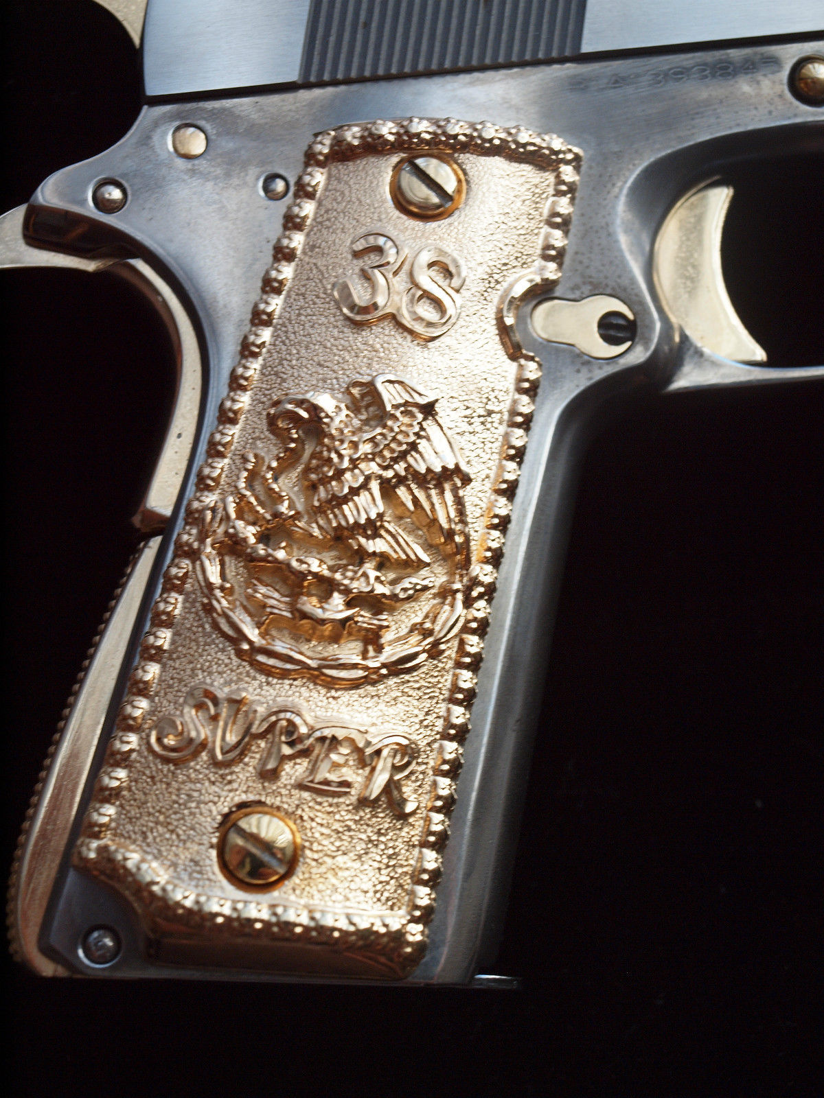 (image for) 38 Super & Mexican Eagle Old Emblem 1911 Gun Grips