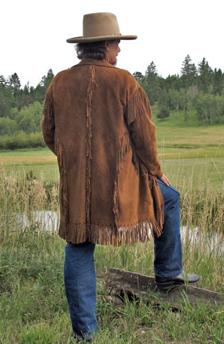 Deerskin Short Scout Coat and Buckskin Pants