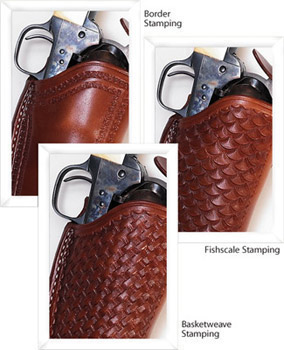 (image for) Covered Leather Double Clip Belt Pouch