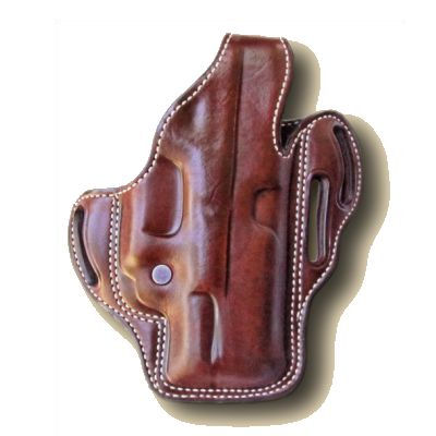 (image for) Dual Duty Triple Slotted Pancake Holster with Thumbreak