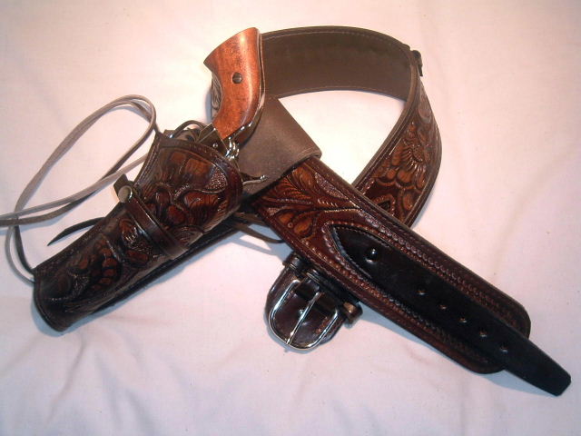 (image for) Western Gun Belt with Single Holster