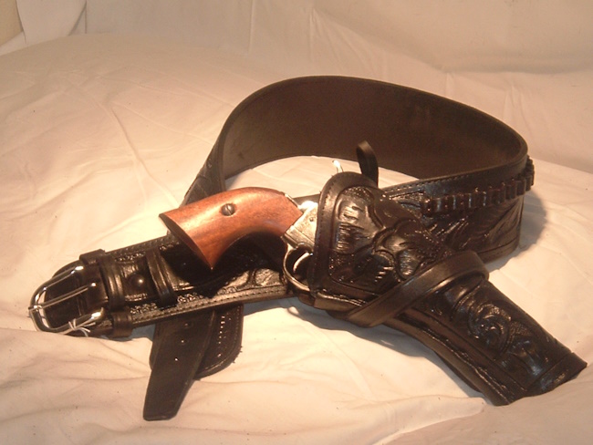 (image for) Western Gun Belt with Single Holster