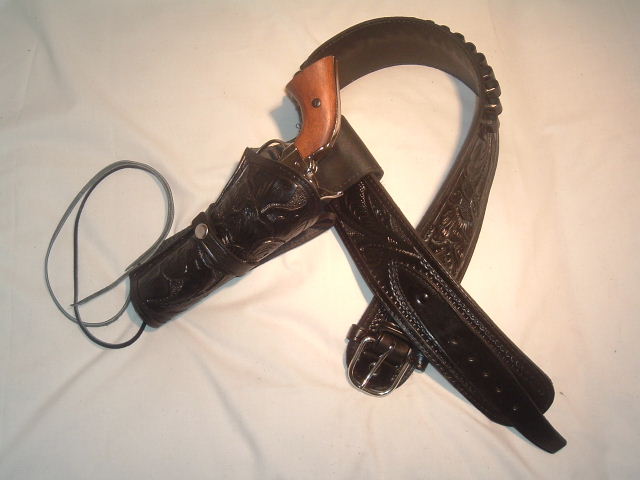 (image for) Western Gun Belt with Single Holster