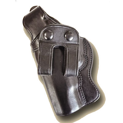 (image for) Leather IWB In The Waistband Gun Holster with Thumbreak