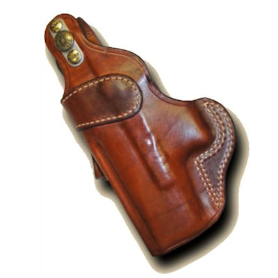 (image for) Leather IWB In The Waistband Gun Holster with Thumbreak