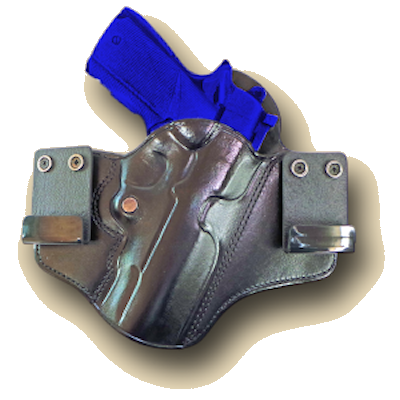 (image for) Leather IWB In the Waistband Gun / Pistol Belt Clip Holster