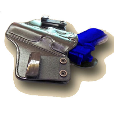 (image for) Leather IWB In the Waistband Gun / Pistol Belt Clip Holster