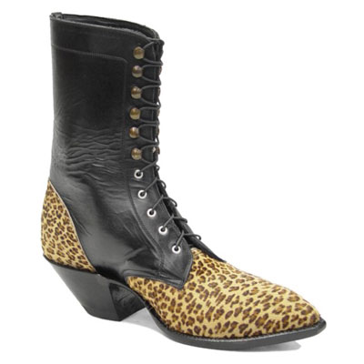 (image for) Leopard Hair On Packer Boots