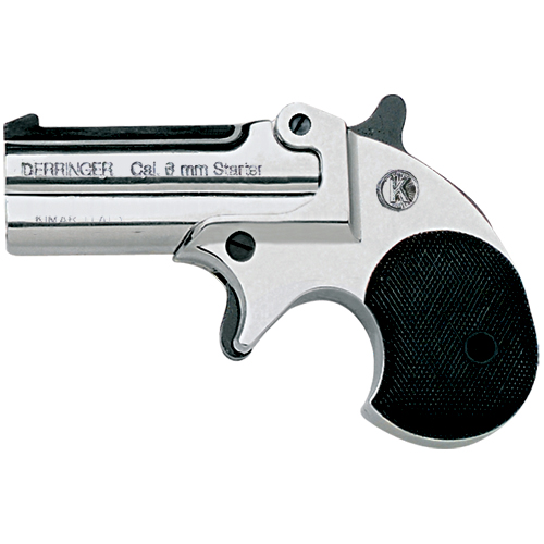 (image for) M1866 Double Barrel Old West Blank Nickel Derringer