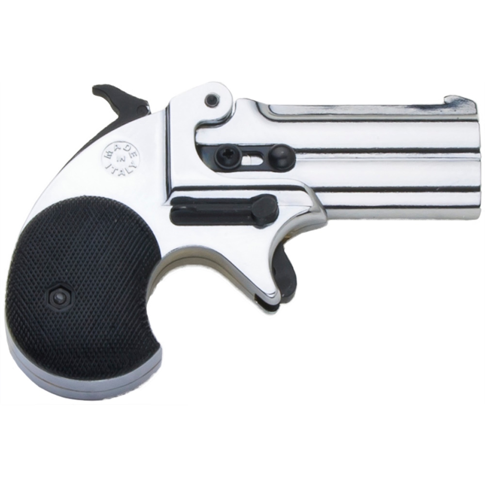 (image for) M1866 Double Barrel Old West Blank Nickel Derringer