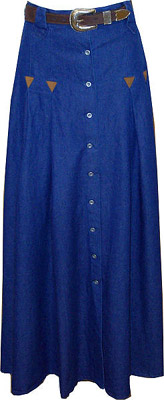 (image for) Molly Cotton Denim Skirt