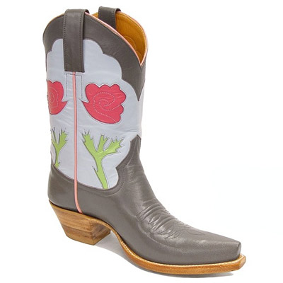 (image for) Rosemary Handmade Leather Cowboy Boots