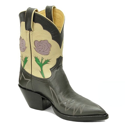 (image for) Rosemary Handmade Leather Cowboy Boots