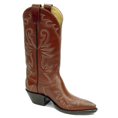 (image for) Sarsaparilla Smooth Leather Cowboy Boot