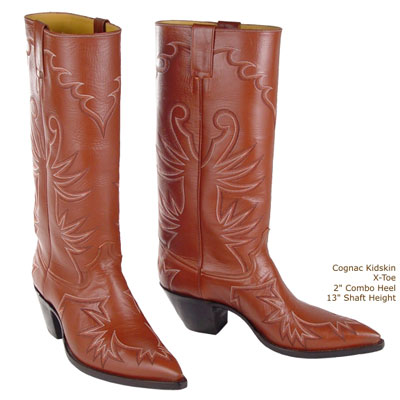 (image for) Sarsaparilla Smooth Leather Cowboy Boot