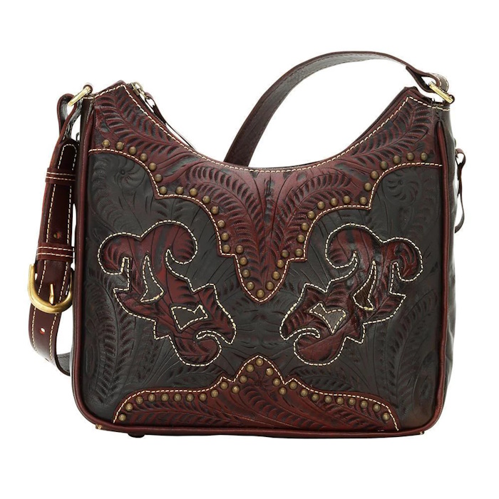 (image for) Annie's Secret Zip-Top Shoulder Bag w/ Conceal Carry Pocket