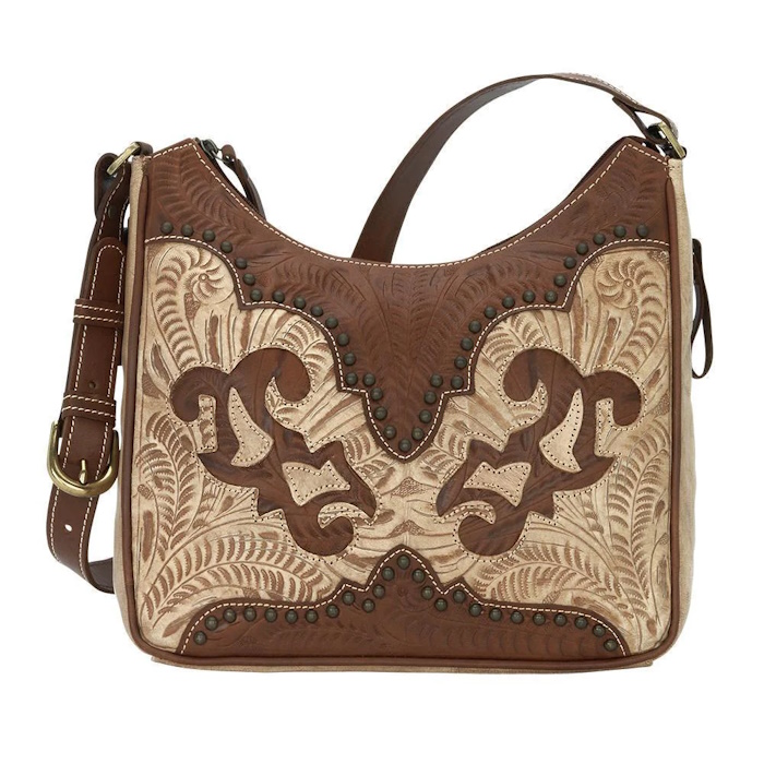 (image for) Annie's Secret Zip-Top Shoulder Bag w/ Conceal Carry Pocket